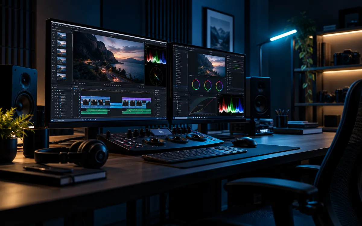 The NexaCuts editing suite